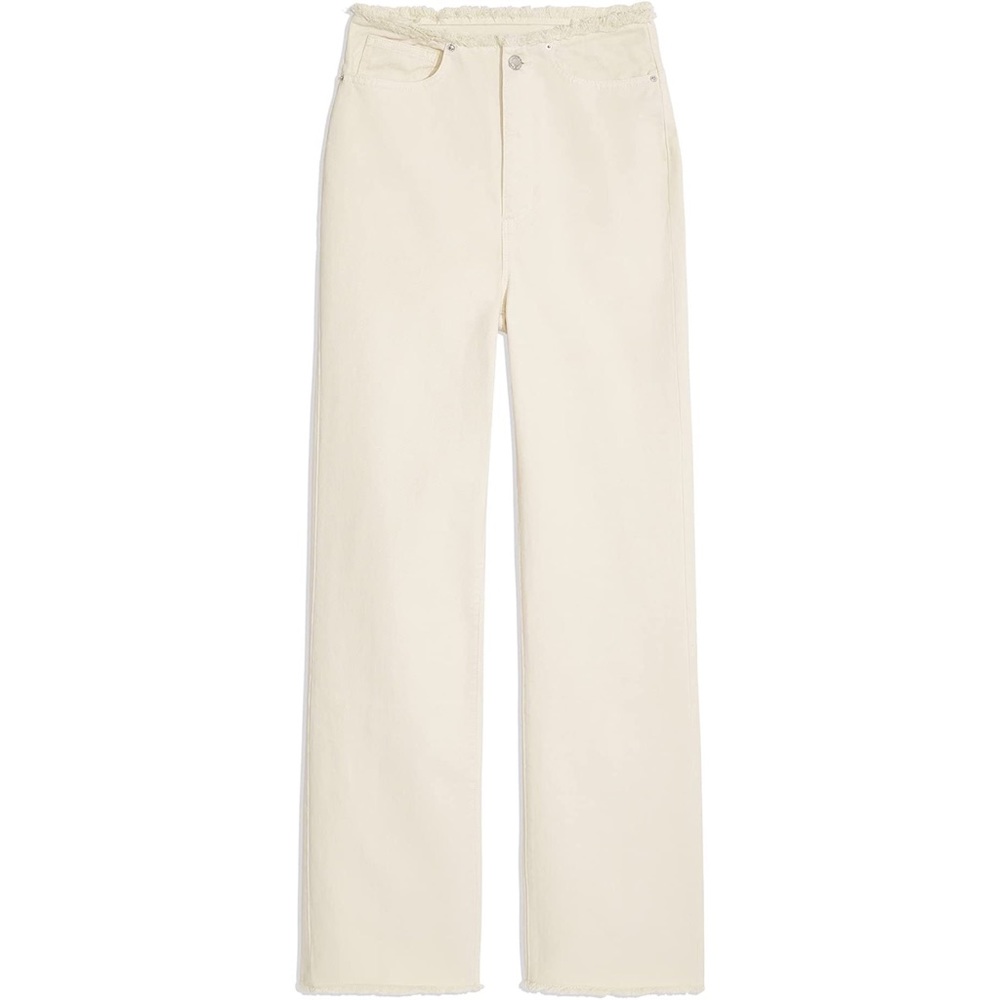 WeWoreWhat Frayed Straight Jean